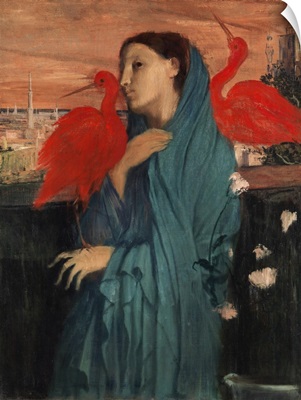 Young Woman With Ibis, 1860-62