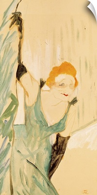 Yvette Guilbert (1867 1944) taking a Curtain Call, 1894