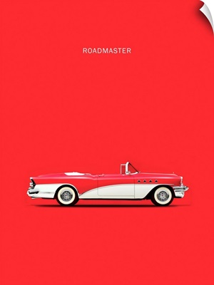 Buick Roadmaster 55 Red