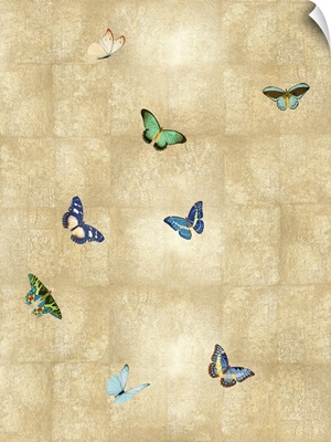 Butterflies On Gold III