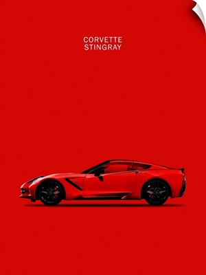 Chev Corvette-Stingray Red