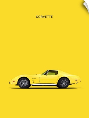 Chev Corvette Yellow