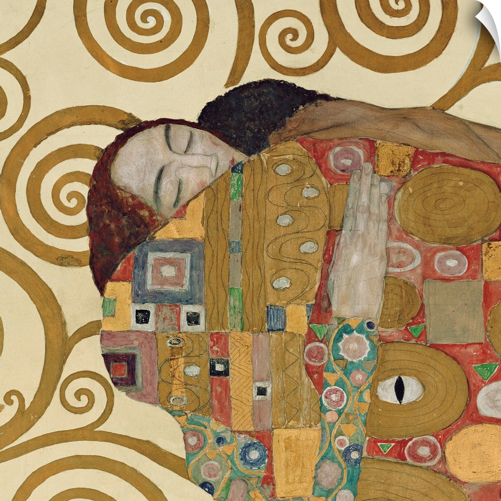Fulfillment (1909) by Gustav Klimt