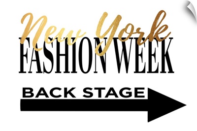 Fashion Week New York Gold