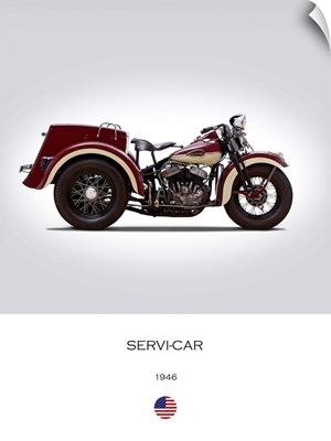 Harley Davidson Servi Car 1946