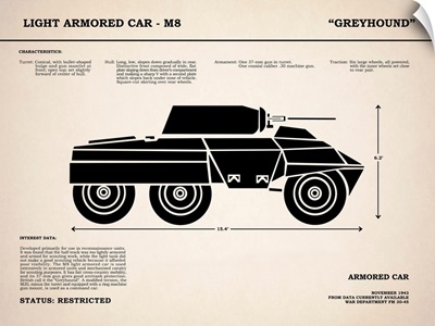 M8 Armored Car Greyhound