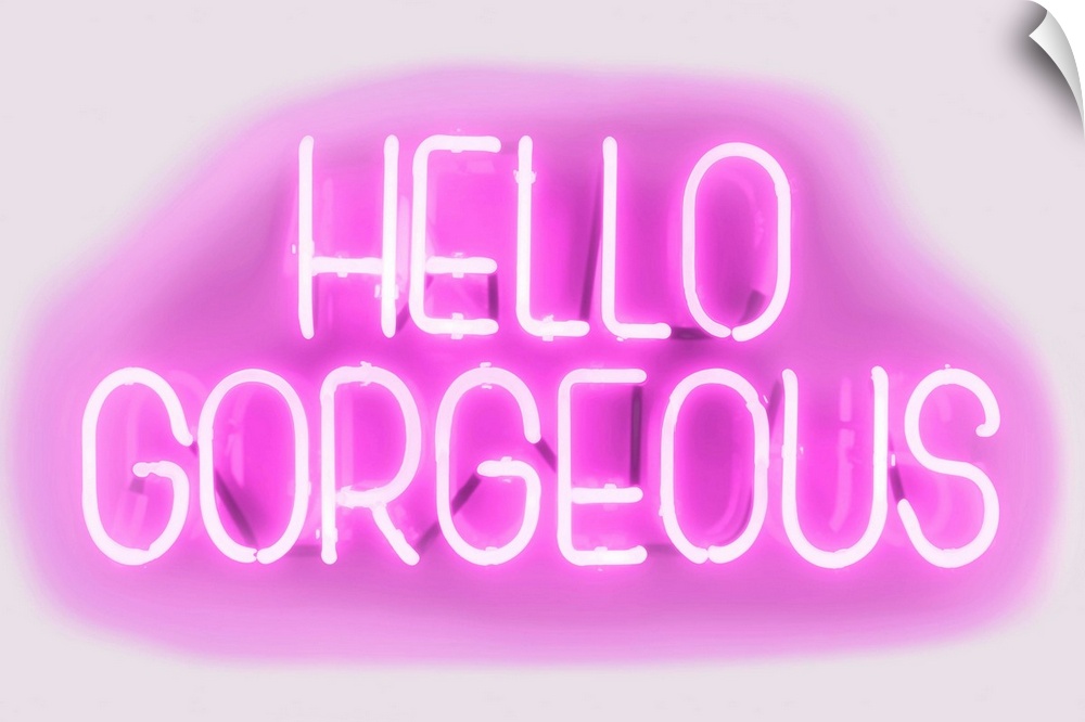 Neon Hello Gorgeous PW