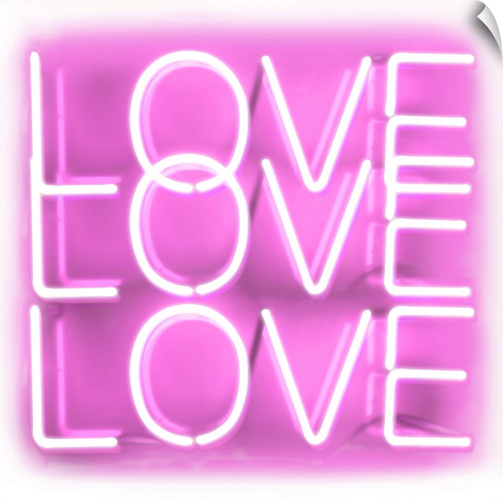 Neon Love Love Love PW