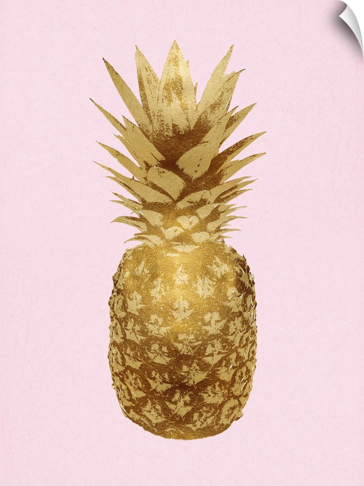 Pineapple Gold on Pink I