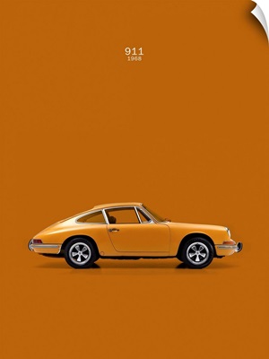 Porsche 911 1968 Orange