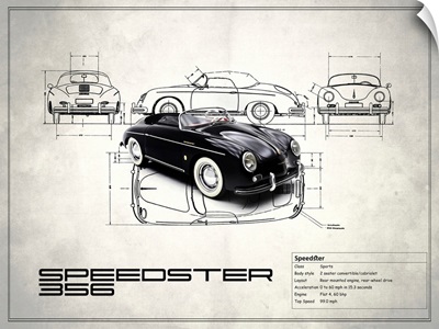 Porsche Speedster 1959 White