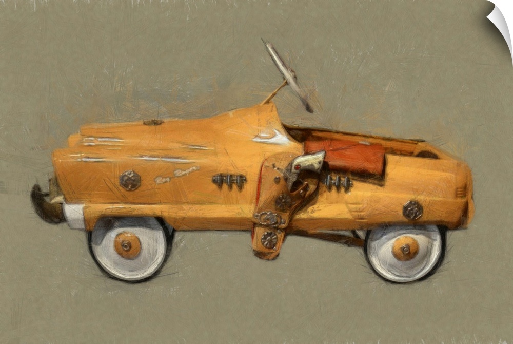 Roy Rogers Pedal Car