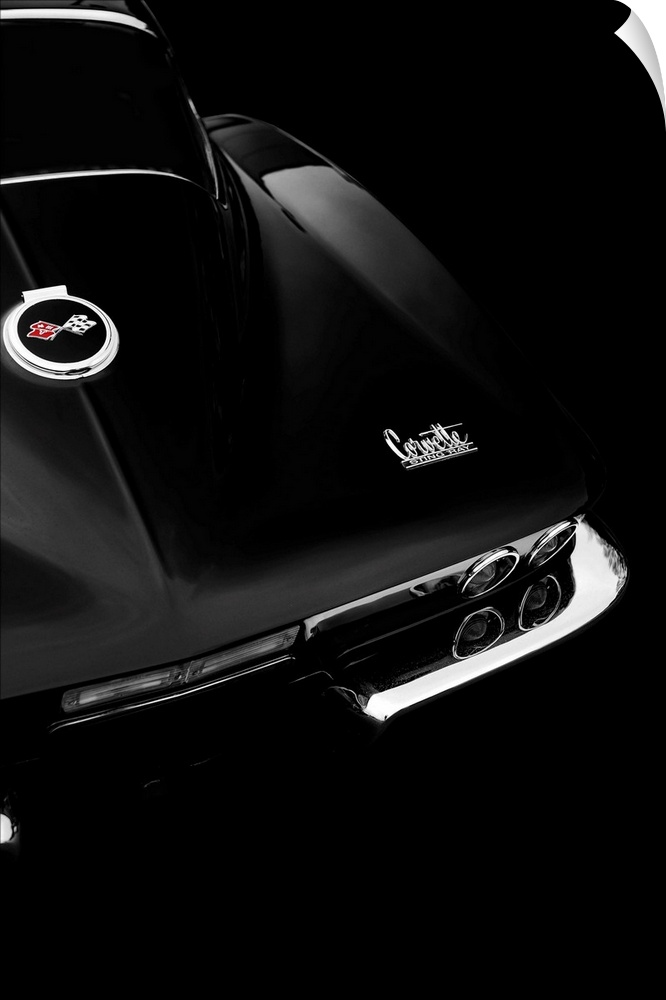 The Corvette Stingray In Black