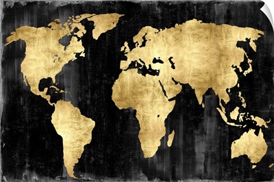 The World - Gold on Black
