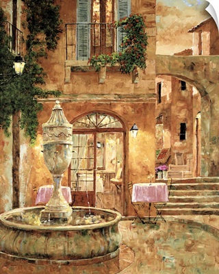 Evening at the Fountain