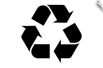 Recycling Symbol - Black