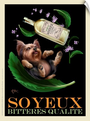 Soyeux Bitteres Qualite Retro Advertising Poster