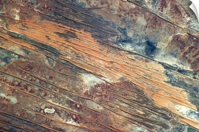A lot of the Australian Outback looks like somebody spilled something on it