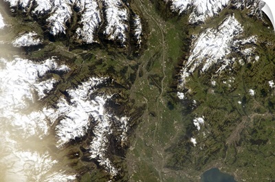 The Alps in Spring, from the toe of Lake Constance to Liechtenstein