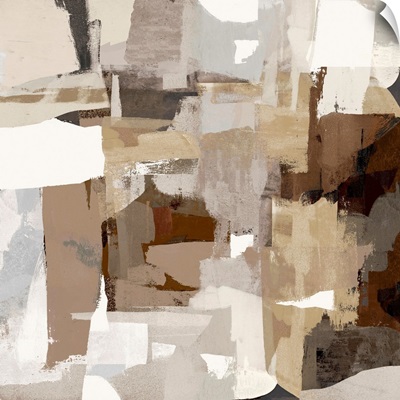 White And Brown Abstracts