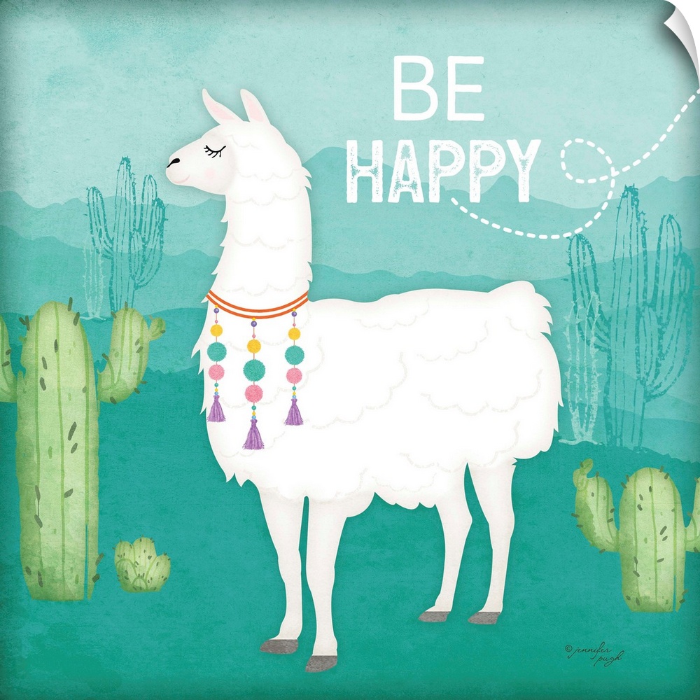 Be Happy Llama