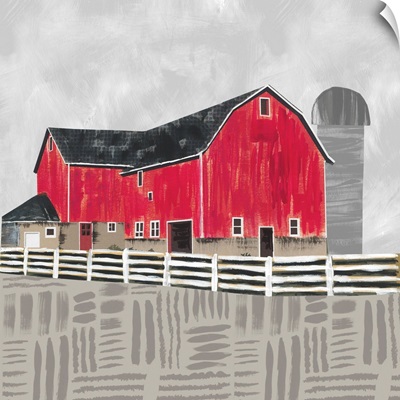 Farm Life - Red Barn