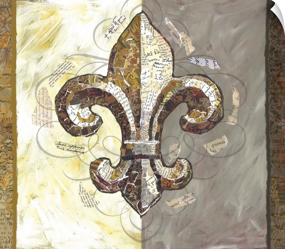 Fleur de Lis is a classic accent to decor for any room.