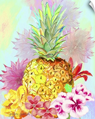 Floral Pineapple