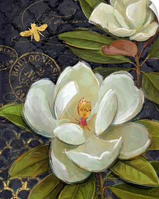 Heirloom Magnolia on Black