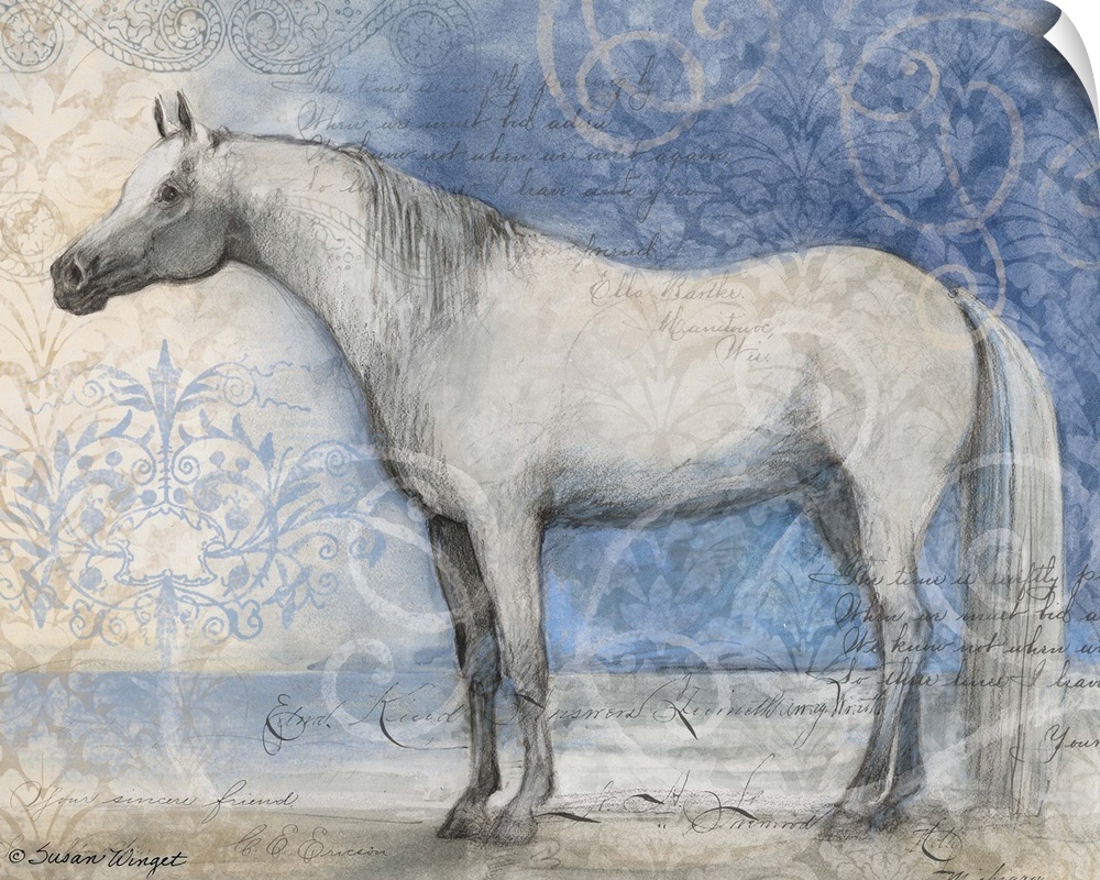 Stunning depiction of this beautiful creature called the horse.