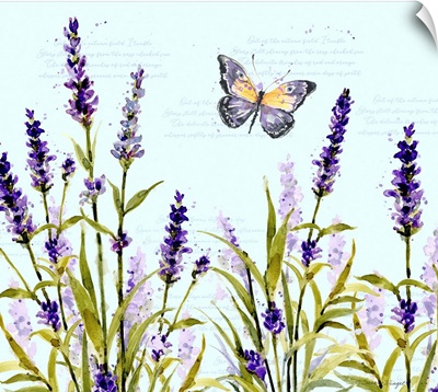 Lavender Butterfly