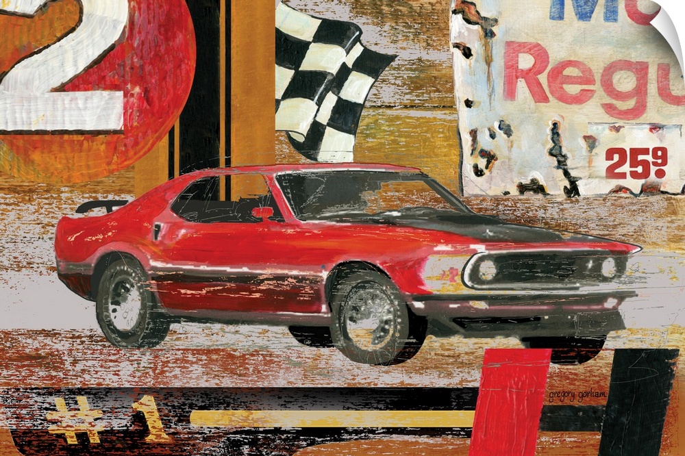 Celebrating muscle cars of the past in all their glory.