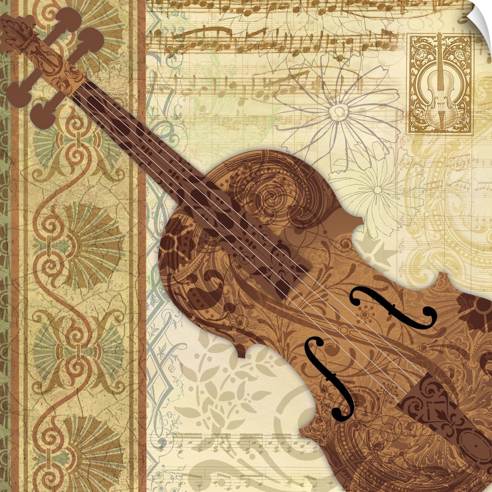 Sophisticated, pattern-driven take on music motifs