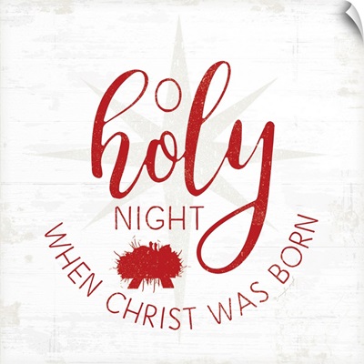 O Holy Night - Red