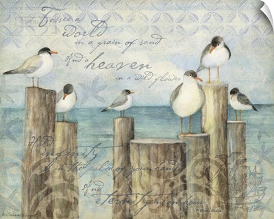 Seagulls on Pier