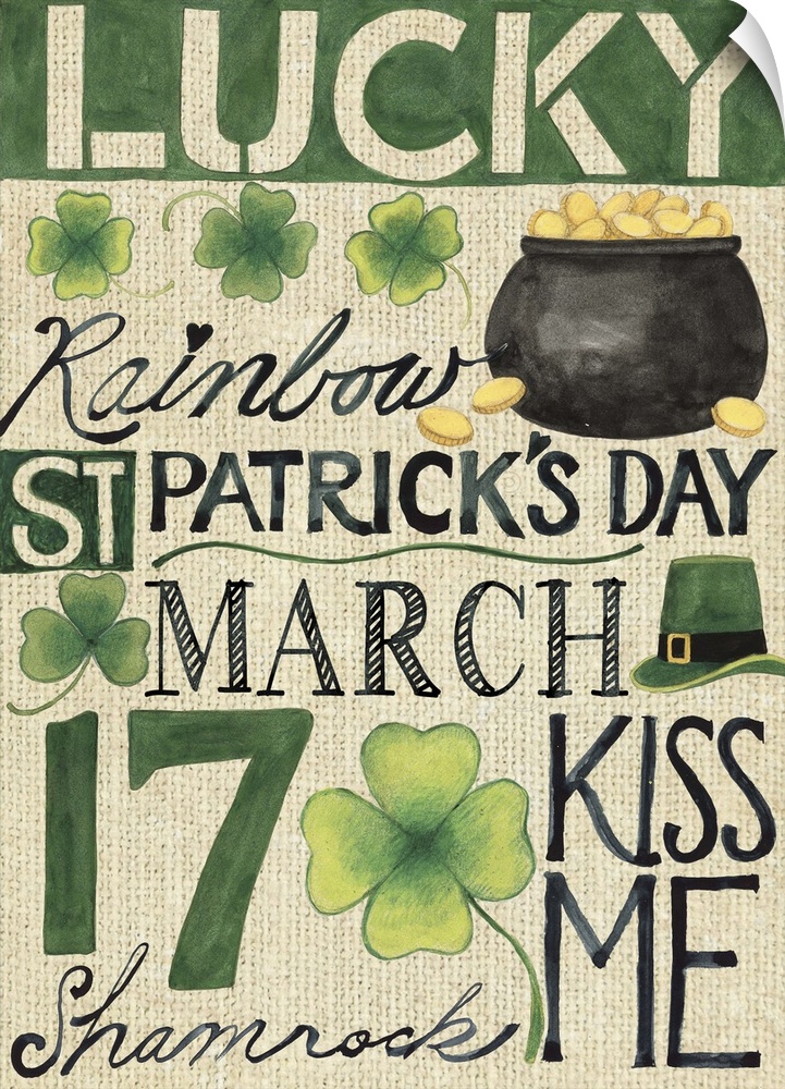 Everyone is Irish with this St. Patrick's Day inspired art.