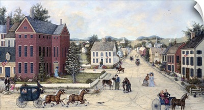 Street Scene with Carriage