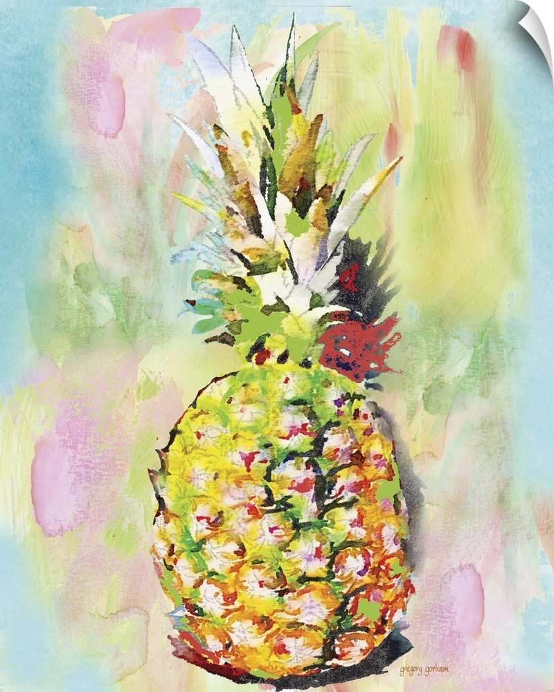 The pineapple is the symbol of hospitality - a warm and sunny fruit.