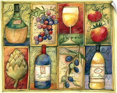 Wine Collage