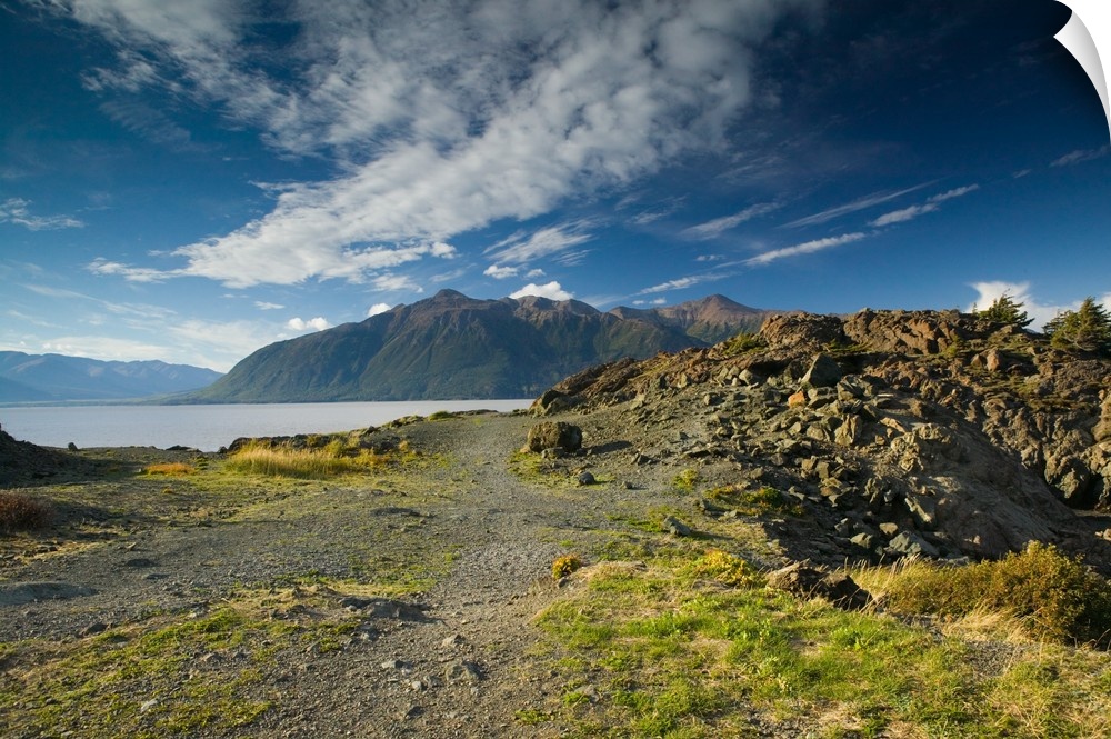 Alaska, Anchorage Area, Beluga Point, The Turnagain Arm and Kenai Peninsula.