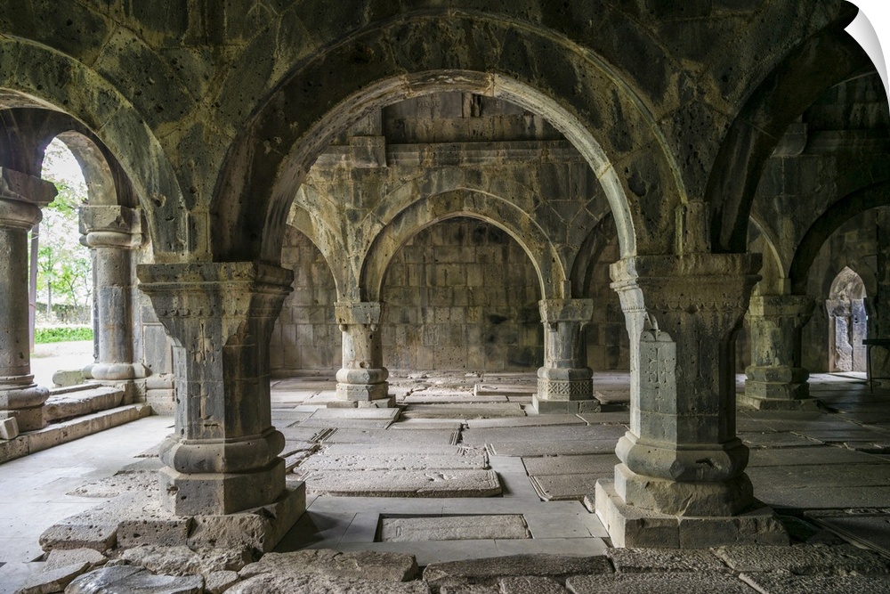 Armenia, Debed Canyon, Sanahin, Sanahin Monastery Interior, 10th Century