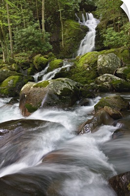 Big Creek and Mousecreek Falls, Great Smoky Mountains National Park, North Carolina
