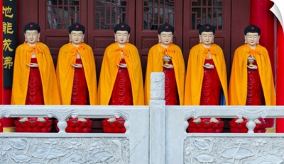Buddhist Statue In Huaning Temple, Yining (Ghulja), Xinjiang Province, China