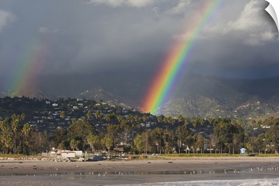 California, Southern California, Santa Barbara, Chase Palm Beach and rainbow
