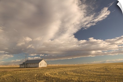 Canada, Alberta, Stand Off, Landscape with Dramatic Sky
