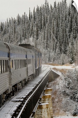 Canada, Alberta, Train between Edmonton and Jasper