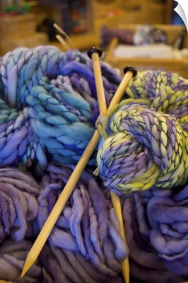 Canada, New Brunswick, Lakeburn. London-Wul Economusee. Typical wool producer