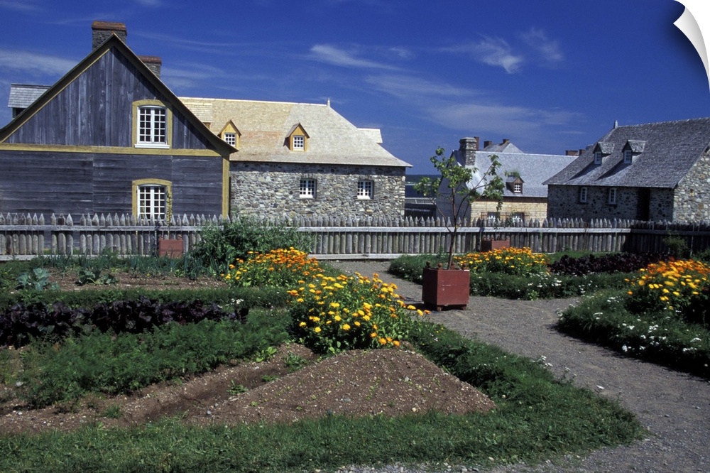 North America, Canada, Nova Scotia, Cape Breton, Fort Louisbourg site