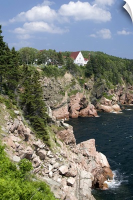 Canada, Nova Scotia, Cape Breton Island, Ingonish. Cliffside Keltic Lodge