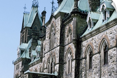 Canada, Ontario, Ottawa. Parliament Hill buildings